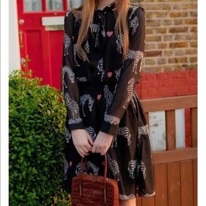 Miss Patina London zebra dress